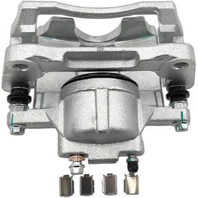 Premium Front Disc Brake Caliper with Bracket for Select Chrysler, Dodge, Jeep, Ram, and Volkswagen Models - Element3 Compatible FRC11879N