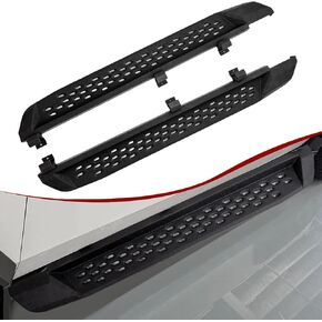 Running Boards Compatible with 2021-2025 Bronco 2 Doors 600 Lbs Drop Side Steps Side Bars Step Plates (Not fit Bronco Sport or Bronco w/o Rock Rail) Raptor Style Driver & Passenger Side