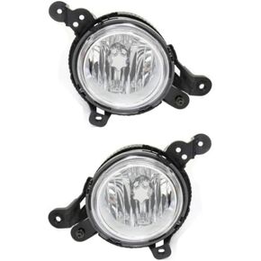 CarLights360: For Kia Soul Fog Light 2014 2015 2016 Driver and Passenger Side Pair For KI2592154, KI2593154