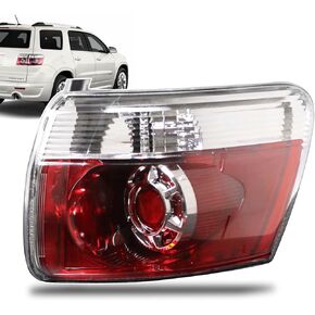 Tail Light Compatible With 2007-2012 GMC Acadia Left Driver Side Replace: 20912757
