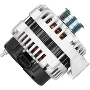 Alternator Replacement New Fit for Chevy Avalanche 1500 2500 Express Silverado Tahoe GMC Savana Sierra 1500 2500 3500 03-04, Rainier 04-06 5.3L, Trailblazer 06 5.3L, Hummer H2 03-05 6L,