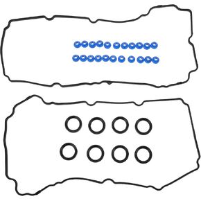 Motoforti No.VS50767R/151074201 Valve Cover Gasket, Cylinder Head Valve Seal Gasket, for Ford Edge Flex Fusion for Mazda 6 CX-9 for Lincoln, Rubber, with Spark Plug Seals, Valve Seal, 1 Set