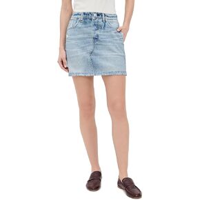 rag & bone Women's Miramar Terry Mini Skirt
