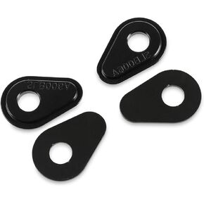 4 Pcs Black Motorcycle Turn Signal Adapter Spacers for Z900 Z650 Z400 Z800 Vulcan 650 S Ninja400 ZX6R V.ersys650