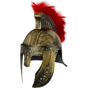 Medieval Roman Knight Helmet,Plastic Greek Spartan Gladiator Helmet Medieval Costume Accessories,Halloween Hat