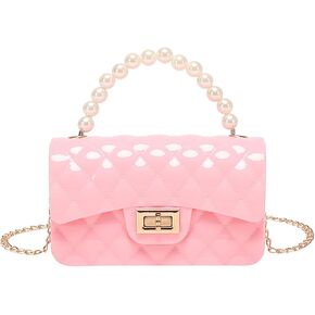 Gladdon Mini Quilted Crossbody Bags for Teen Girls Shoulder Purses Chain Strap Handbags Birthday Gift for Girl