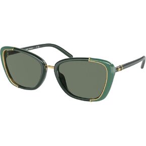Tory Burch TY9074U Cateye Sunglasses for Women + BUNDLE With Designer iWear Complimentary Eyewear Kit