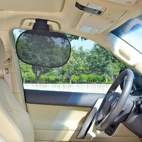 Tfy Car Interior Roof Handle Sunshade Sun Protection بالإضافة إلى تقليل وهج للسائق والركاب
