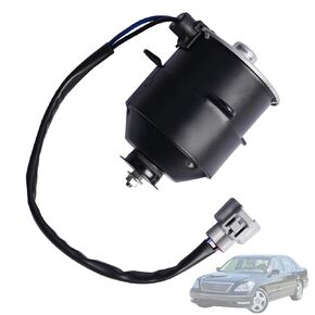 Radiator Cooling Fan Motor Driver Side Compatible with Lexus LS430 4.3L 2001 2002 2003 2004 2005 2006 Replace 16363-50030