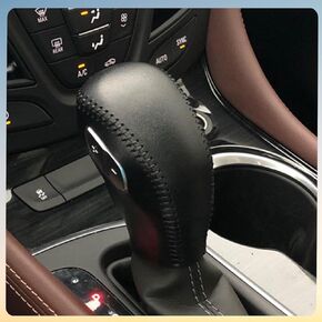 PU Carbon Carbon Car Gear Shift Cover Placence for Ford Focus 2012-2016 Fiesta 2014-2016 Fusion S/SE 2013-2016 Gear Shift Cover