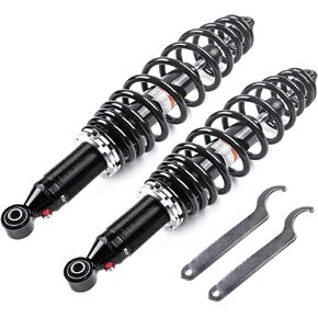 ATV Front Monotube Shocks Compatible with 2016-2020 Can-Am Outlander 450/570 16-20 Outlander Max 570 13-18 Outlander 650 EFI BF 12-15 Can-Am Outlander 800R EFI BF 706201163 706201170 2pcs