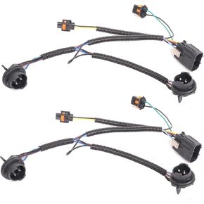 Headlights Tail Lights Combo Compatible with Chevy Silverado 1500 2007 2008 2009 2010 2011 2012 2013 Chevrolet 2500 3500 HD 2500HD 3500HD Replacement Headlight Rear Brake Lamp Assembly, Black in Kuwait