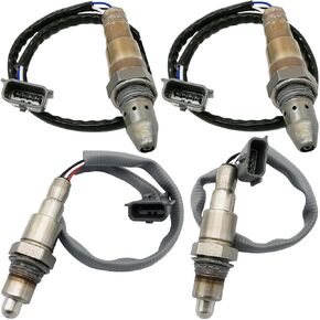 4pcs مستشعر OperStream Operstream Oxygen O2 لنيسان ألتيما 2015-2018 Maxima 2016-2019 Murano Pathfinder 2015-2019 3.5L V6 ، لـ Infiniti QX60 2015-2019 2*234-9148 234-4985 234-4986