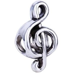 J&M Music Note Charm Bead for Bracelets