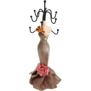YUYTE Necklace Display Stand, Jewelry Display Stand Ring Necklace Holder Model Figurine Home Decoration Fit for Necklaces and Bracelets