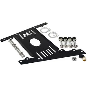 HornBlasters Shocker XL Mounting Plate – Bracket for 4 Shocker XL Train Horns (Horns Only), Fits Spare Tire Location on Full-Size Trucks