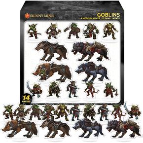 D&D-Compatible Miniatures for Dungeon Masters - DND 2D Miniatures Double Sided Graphics - DND Miniatures Made of Durable Acrylic & Unique Designs