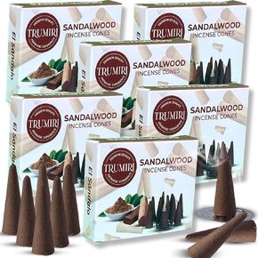 TRUMIRI Oud Incense Cones - Total 20 Cone Incense - Dual Pack of 10 Insence Cones - Incense Cones Scented - Cone Incense Scents - Insense Cones - Incent Cone