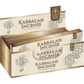 SOUL STICKS Handmade Incense Sticks Mystic Spirit Blends 180 Gram 12 Pack Box | 100% Natural Masala Incense Organic Home Fragrance Agarbatti (Kyphi)