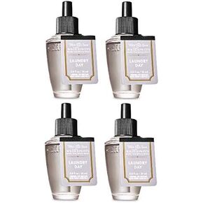 Bath and Body Works 4 Pack Laundry Day Walljflowers recling chrivl 0.8 Oz.