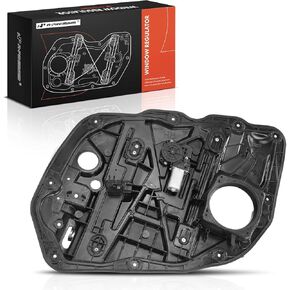 A-Premium Front Passenger Side Electric Power Window Regulator with Motor Compatible with Kia Optima 2011 2012 2013, with Panel (Built in USA)