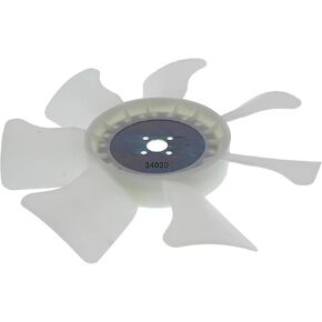 Complete Tractor 1906-1004 Radiator Fan Compatible with/Replacement for Kubota L3800DT L3800F L3800H L3901DT L3901F L3901H L4300DT L4300F 34030-16210