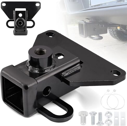 13034 Class 3 Trailer Hitch Receiver for exus gx460 2010-2024 ، 2 بوصة مستقبلات عقبة مع براغي أسود مقطورة مع معطف مسحوق اللمعان المضاد للداخ in Kuwait