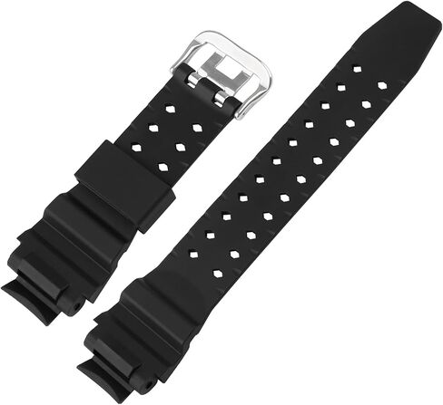 XIW Compatible for 16mm Casio 10493622 GA-1000 GA-1100 GW-A1000 GW-A1100 GW-4000 G-1400 GWA-1000 Resin Watch Band Replacement for women Wirstband Strap men wirst Bracelet in Kuwait