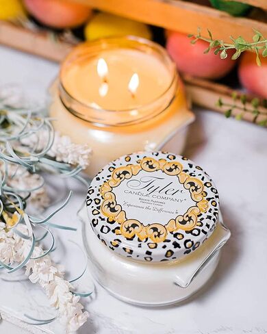Tyler Glass Fragrane Candle 3.4 Oz,Diva, Scented in Saudi Arabia
