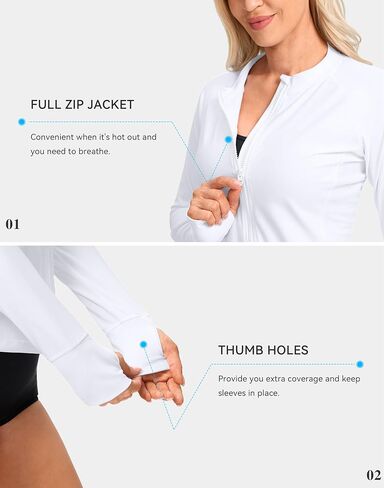 Santiny Women's Rash Guard UPF50+ SPF UV Protect in Saudi Arabia