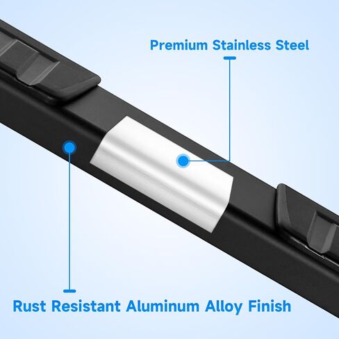 ELH Running Boards Fit for 2009-2018 Dodge Ram 1500 2010-2024 Ram 2500 3500 (Including 2019-2024 1500 Classic) Quad Cab Side Rail Side Step Nerf Bar (Black) in Saudi Arabia