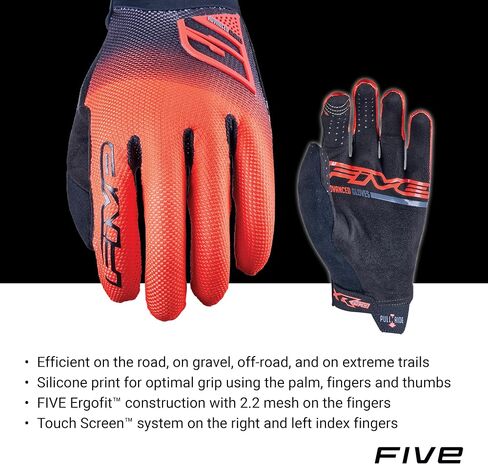 XR Pro Cycling Gloves, Unisex Racing and Riding Gloves for MTB, BMX, and More – Black, Black-Red, Camo Blue, 2XS-3XL in Saudi Arabia