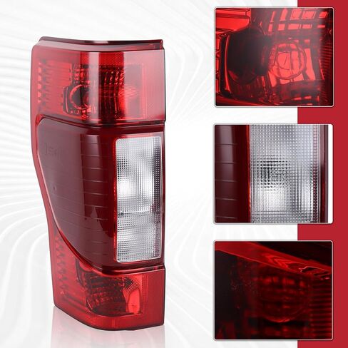 Halogen Type w/Bulbs Non-LED Tail Light Rear Lamp Assembly w/Blind Spot (Module NOT Included) Compatible for 2020 2021 2022 Ford F250/F350/F450 Super Duty Left Side LC3Z-13405-A FO2800279 in Saudi Arabia