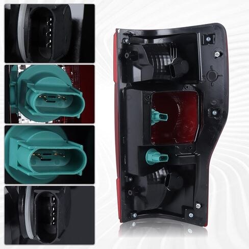 Halogen Type w/Bulbs Non-LED Tail Light Rear Lamp Assembly w/Blind Spot (Module NOT Included) Compatible for 2020 2021 2022 Ford F250/F350/F450 Super Duty Left Side LC3Z-13405-A FO2800279 in Saudi Arabia