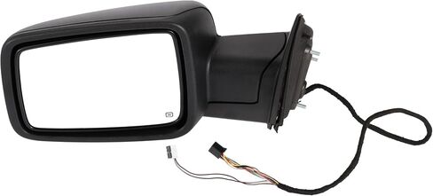 Motoforti Tow Mirrors, Chrome Plated Trailer Towing Side Mirrors, for Dodge for Ram 1500 2500 3500, Power Heated Glass Turn Signal Temperature Sensor Manual Folding, 68147863AS/68147863AQ in Saudi Arabia