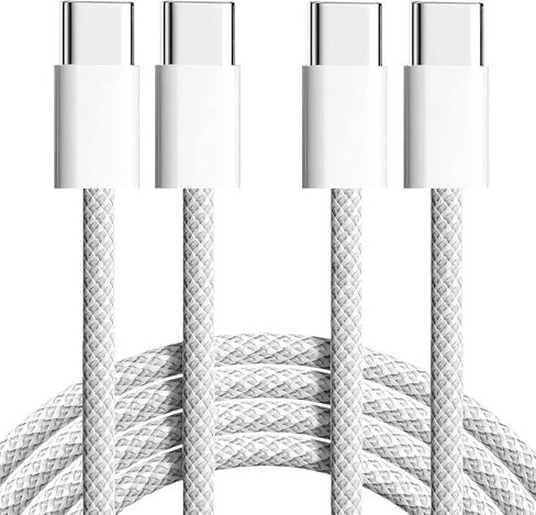 2 في 1 لكابل Apple USB إلى USB C (3.3FT/60W)، محول CarPlay لهاتف iPhone 15، كابل USB C مجدول لـ CarPlay، Android Auto، iPhone 15/15 Plus/15 Pro Max، iPad Pro/Air/Mini، جهاز التحكم عن بعد لتلفزيون أبل 3 in Saudi Arabia