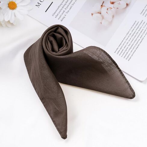 Cotton وشاح مربع الشريط الشاحن وشاح المنديل bandanas لنساء الهالوين الرجال ملحق أزياء 21.3 بوصة in Saudi Arabia