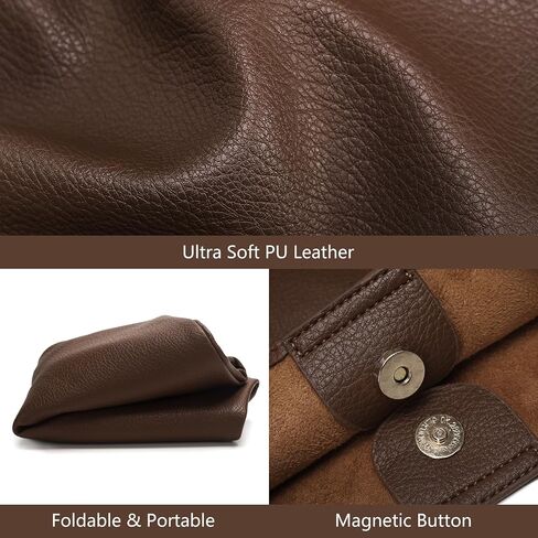 Hobo Bags for Women, Soft Vegan Leather Shoulder Handbags, Slouchy Tote Purses for Work, Travel, School in Saudi Arabia