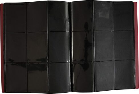 Monster 9 Pocket Trading Card Album- 20 Side Loading, Theft Deterrent, Padded Pages that Hold up to 360 cards - Compatible with Yugioh, MTG Magic The Gathering, Pokémon & Sport Cards - Matte Yellow in Saudi Arabia