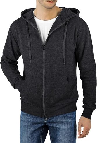 OHOOO MENS SLIM FIT ZIP UP HODIE LONG SLEEVE COMPLESTYLSERED SWITSHIP in Kuwait