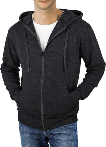OHOOO MENS SLIM FIT ZIP UP HODIE LONG SLEEVE COMPLESTYLSERED SWITSHIP in Kuwait