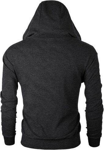 OHOOO MENS SLIM FIT ZIP UP HODIE LONG SLEEVE COMPLESTYLSERED SWITSHIP in Kuwait