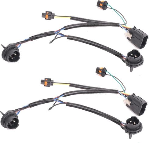 Headlights Tail Lights Combo Compatible with Chevy Silverado 1500 2007 2008 2009 2010 2011 2012 2013 Chevrolet 2500 3500 HD 2500HD 3500HD Replacement Headlight Rear Brake Lamp Assembly, Black in Kuwait