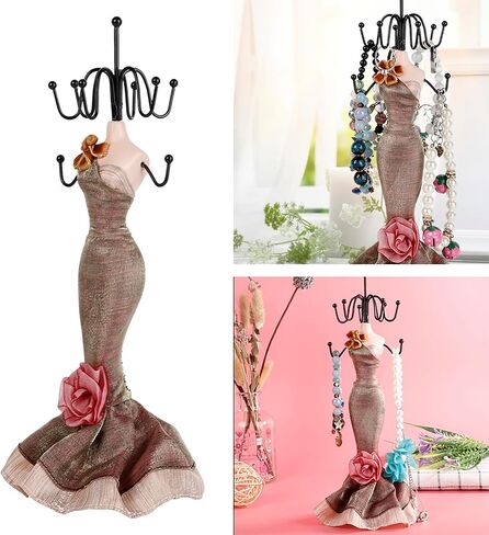 Jewelry Holder Display Stand for Necklace Earring Bracelet Organizer, Unique Design, Durable Resin Crafts in Saudi Arabia