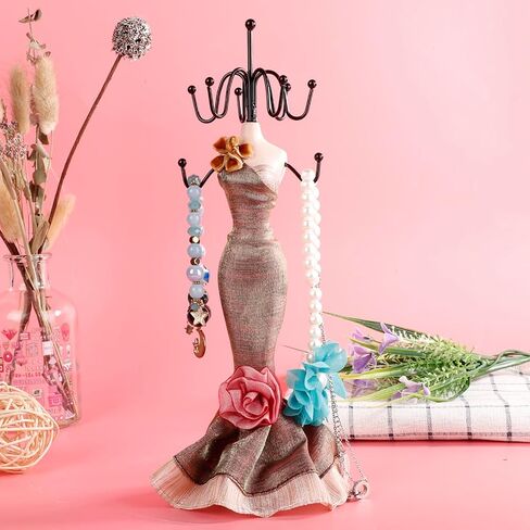 Jewelry Holder Display Stand for Necklace Earring Bracelet Organizer, Unique Design, Durable Resin Crafts in Saudi Arabia