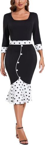 Women’s Summer V Neck Maxi Dresses Casual Short Sleeve Long Party Dress in Kuwait