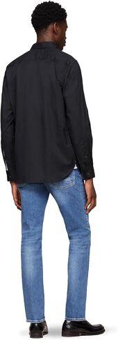 Tommy Hilfiger Long Sleeve Poplin Regular Fit, Men's Button Down Shirts, Also Available in Big and Tall in Saudi Arabia