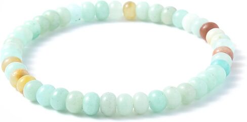 Jinxiuge Elastic Stone Beaded Bracelet for Women Handmade Beach Boho Beads Ankle Bracelet Jewelry for Birthday Party Gift for Her in Kuwait