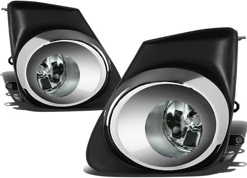 DNA MOTORING FL-ZTL-234-AM Fog Light With Bezel & Switch Driver & Passenger Side Enhance visibility [Compatible with 11-13 Corolla] in Kuwait