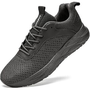 Mens Walking Shoes Running Trainers Sneakes Athletic Gym Fitness Sport Shoes Non Slip Breathable Mesh Comfortable Workout Fashion Slip On